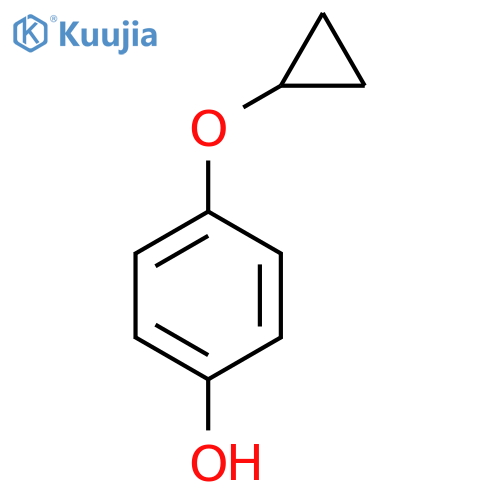 4-Cyclopropoxyphenol structure