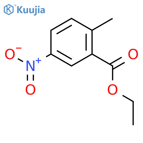 Ethyl 2-methyl-5-nitrobenzoate structure