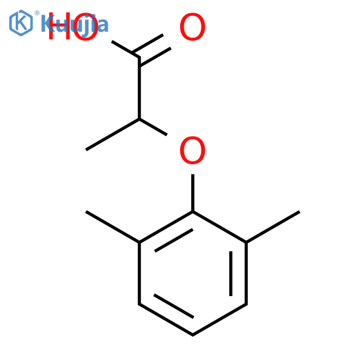 2-(2,6-Dimethyl-phenoxy)-propionic acid structure