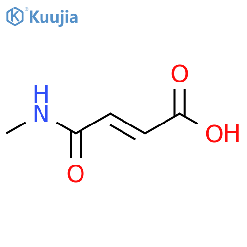 3-(methylcarbamoyl)prop-2-enoic acid structure