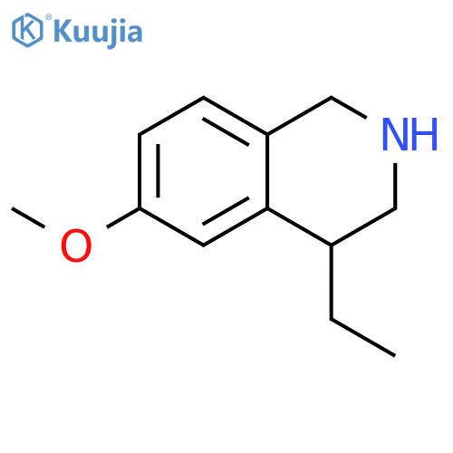 4-Ethyl-6-methoxy-1,2,3,4-tetrahydroisoquinoline structure