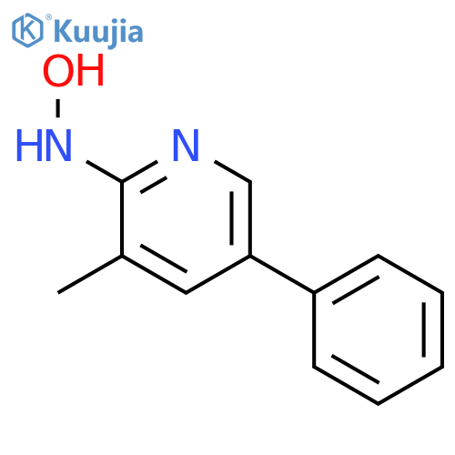 2-Pyridinamine,N-hydroxy-3-methyl-5-phenyl- structure