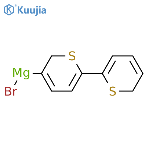 Magnesium, [2,2'-bithiophen]-5-ylbromo- structure
