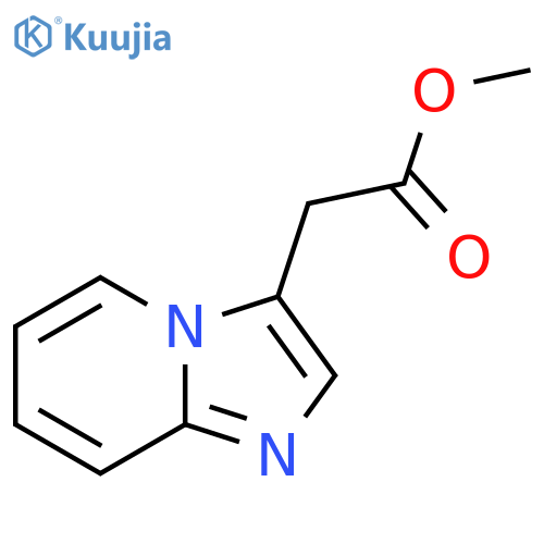 Methyl 2-(imidazo[1,2-a]pyridin-3-yl)acetate structure
