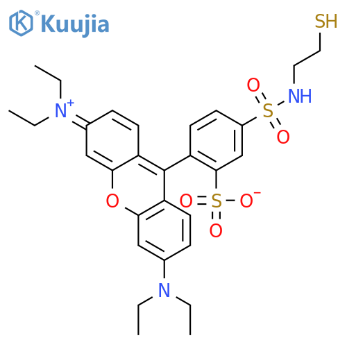 Sulfo Rhodamine Amidoethyl Mercaptan structure