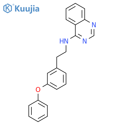 4-Quinazolinamine,N-[2-(3-phenoxyphenyl)ethyl]- structure