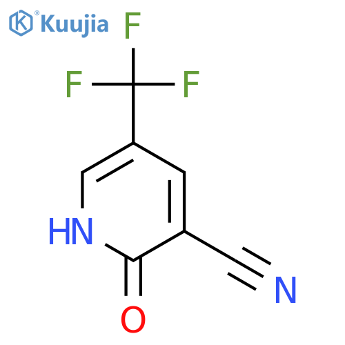 2-Hydroxy-5-trifluoromethyl-nicotinonitrile structure