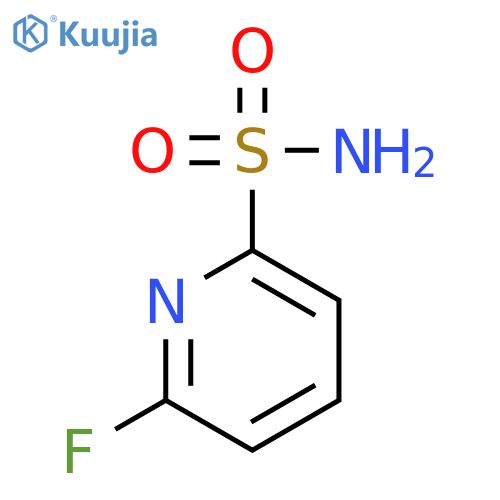 6-fluoropyridine-2-sulfonamide structure