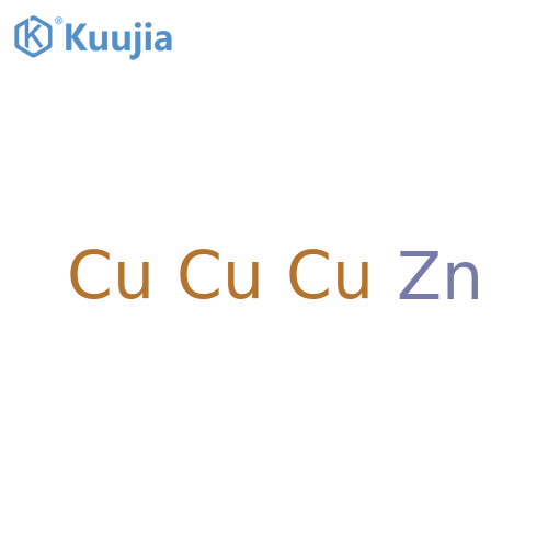 Copper--zinc (3/1) structure