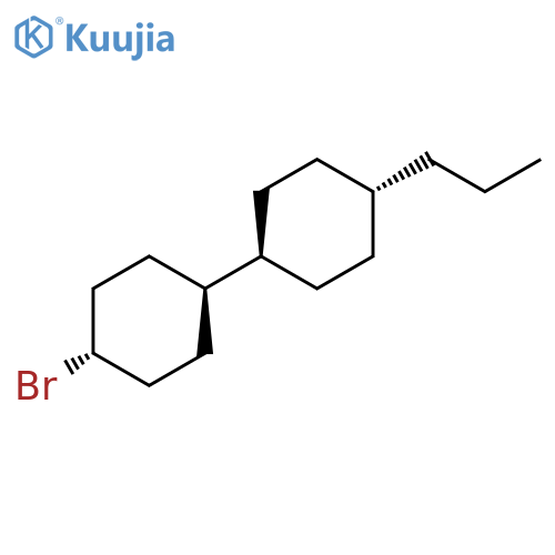 (1r,1's,4r,4's)-4-bromo-4'-butyl-1,1'-bi(cyclohexyl) structure