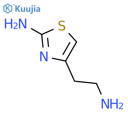4-(2-Aminoethyl)-1,3-thiazol-2-amine structure