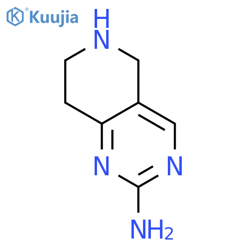 5H,6H,7H,8H-pyrido4,3-dpyrimidin-2-amine structure