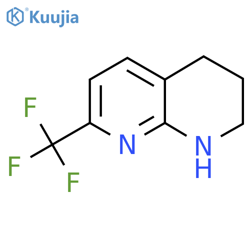 7-(Trifluoromethyl)-1,2,3,4-tetrahydro-1,8-naphthyridine structure