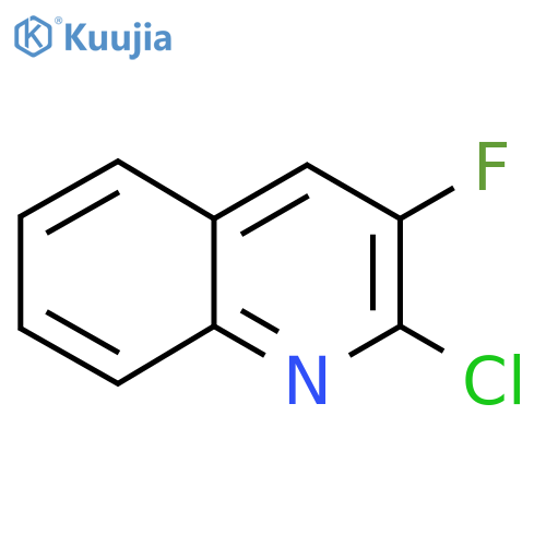 2-Chloro-3-fluoroquinoline structure