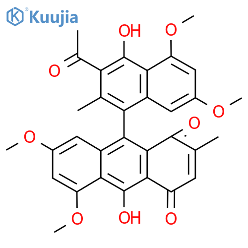 Rufoolivacin A structure