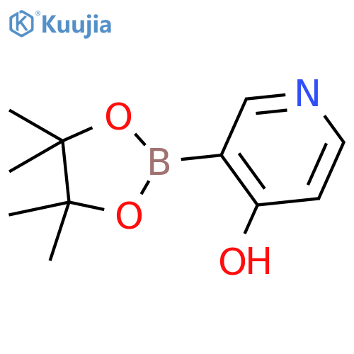 3-(4,4,5,5-Tetramethyl-1,3,2-dioxaborolan-2-yl)-4-pyridinol structure