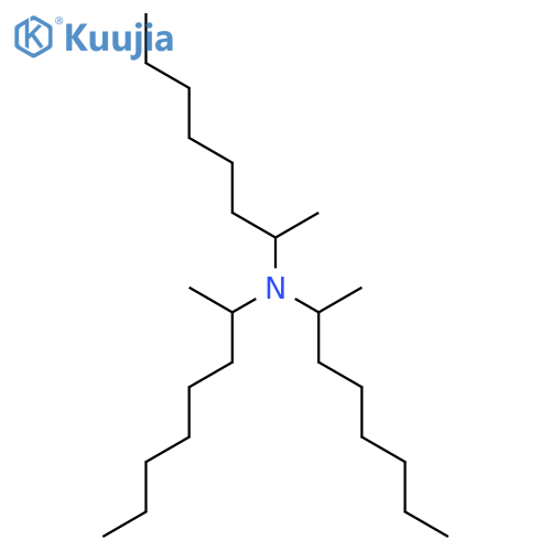 2-Octanamine, N,N-bis(1-methylheptyl)- structure