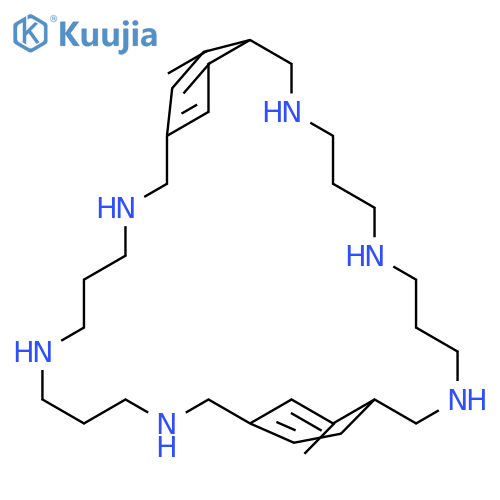 3,7,11,18,22,26-Hexaazatricyclo[26.2.2.213,16]tetratriaconta-13,15,28,30,31,33-hexaene structure
