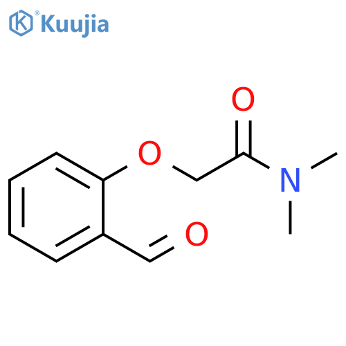 2-(2-formylphenoxy)-N,N-dimethylacetamide structure