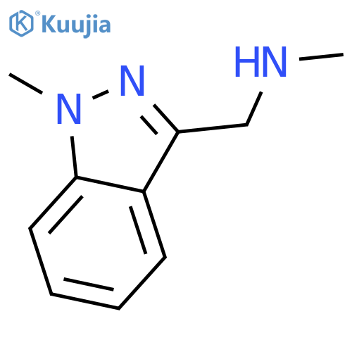 methyl(1-methyl-1H-indazol-3-yl)methylamine structure