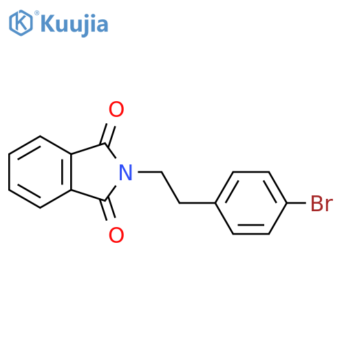 N-(4-Bromopheneethyl-phthalimide structure