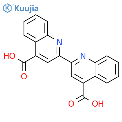 2,2'-Biquinoline-4,4'-dicarboxylic Acid structure
