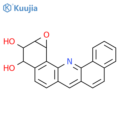 Benz[c]oxireno[5,6]benz[1,2-h]acridine-2,3-diol,1a,2,3,13c-tetrahydro-, (1aR,2R,3S,13cS)-rel- structure