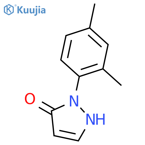 2-(2,4-Dimethylphenyl)-2,3-dihydropyrazol-3-one structure