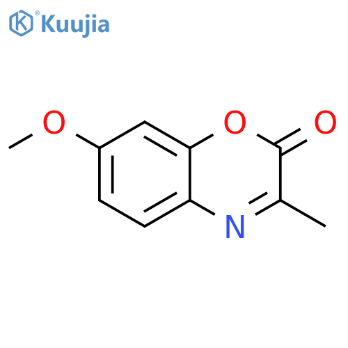 2H-1,4-Benzoxazin-2-one, 7-methoxy-3-methyl- structure