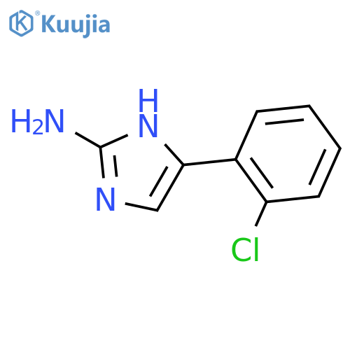 5-(2-chlorophenyl)-1H-Imidazol-2-amine structure