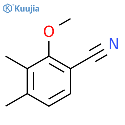 2-Methoxy-3,4-dimethylbenzonitrile structure