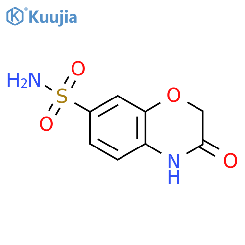 3-oxo-3,4-dihydro-2H-1,4-benzoxazine-7-sulfonamide structure