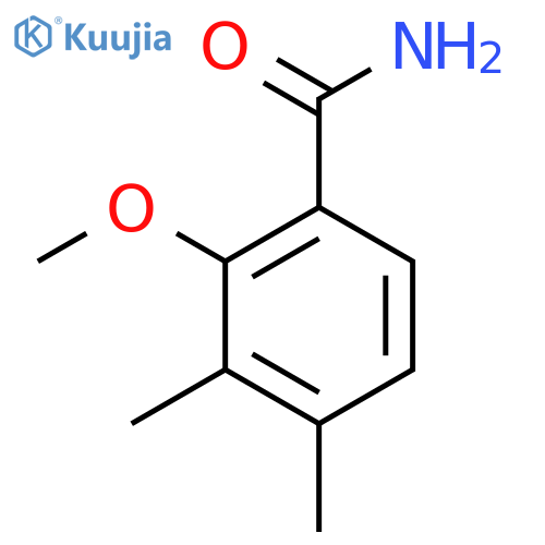 2-Methoxy-3,4-dimethylbenzamide structure