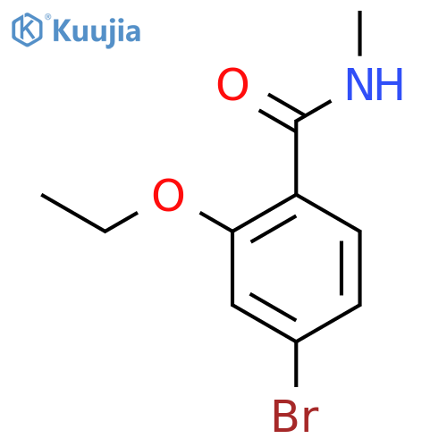N-Methyl 4-bromo-2-ethoxybenzamide structure