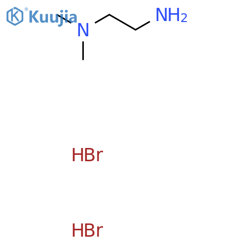 N1,N1-Dimethylethane-1,2-diamine dihydrobromide structure