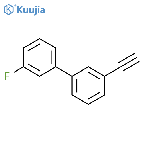 3-Ethynyl-3'-fluoro-1,1'-biphenyl structure