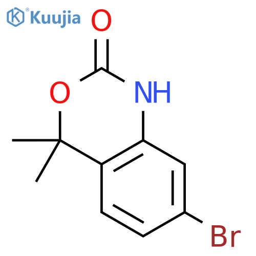 7-Bromo-4,4-dimethyl-1H-benzod1,3oxazin-2(4H)-one structure