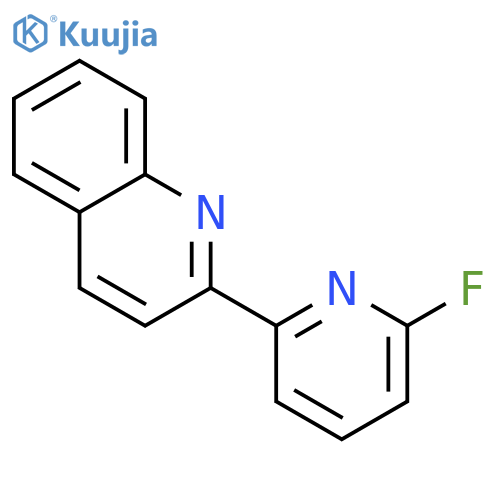 2-(6-Fluoropyridin-2-yl)quinoline structure