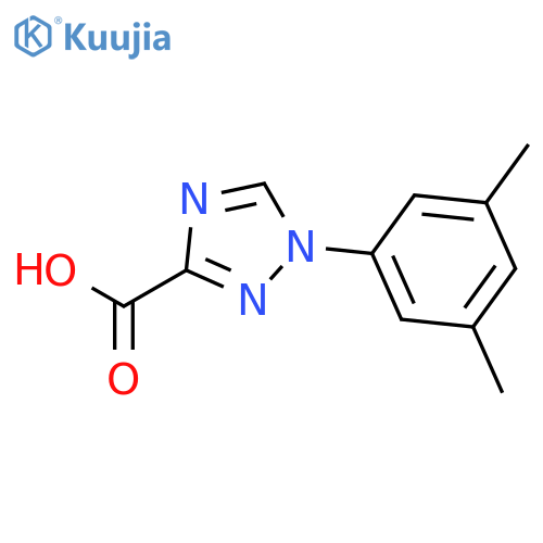1-(3,5-Dimethylphenyl)-1H-1,2,4-triazole-3-carboxylic acid structure