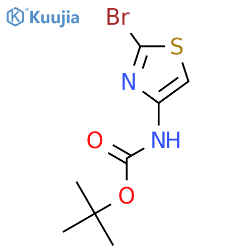 tert-Butyl (2-bromothiazol-4-yl)carbamate structure