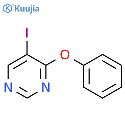 5-iodo-4-phenoxyPyrimidine structure
