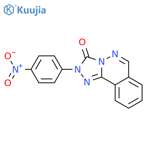 1,2,4-Triazolo[3,4-a]phthalazin-3(2H)-one,2-(4-nitrophenyl)- structure