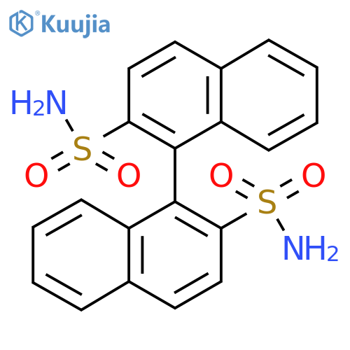 (R)-1,1'-Binaphthyl-2,2'-disulfonamide structure