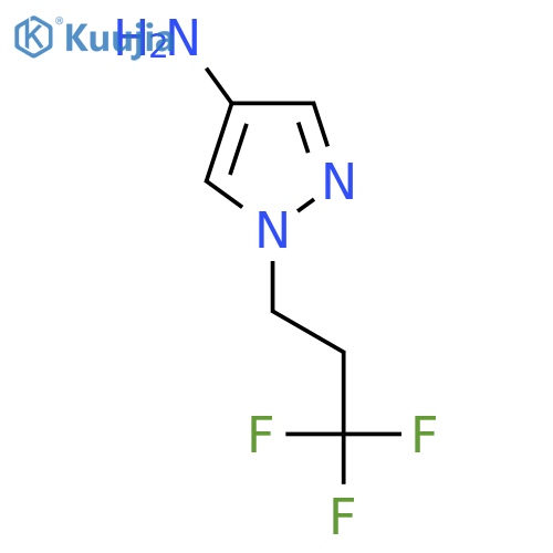 1-(3,3,3-Trifluoropropyl)-1H-pyrazol-4-amine structure