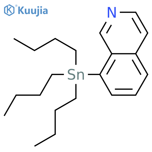 8-(Tributylstannyl)isoquinoline structure