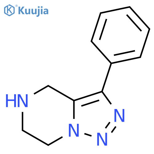 3-Phenyl-4,5,6,7-tetrahydro-1,2,3-triazolo[1,5-a]pyrazine structure
