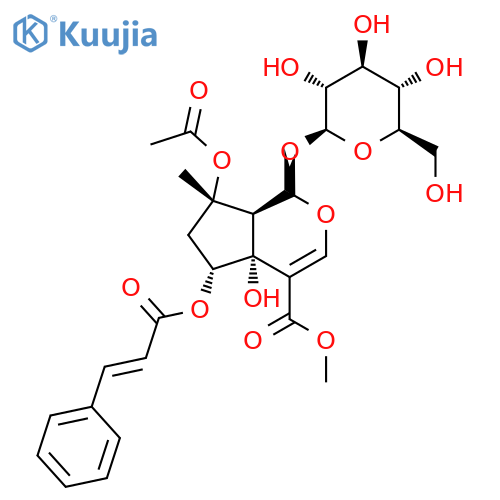 6-O-trans-Cinnamoylphlorigidoside B structure