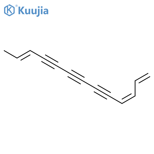 1,3,11-Tridecatriene-5,7,9-triyne,(Z,E)- (9CI) structure