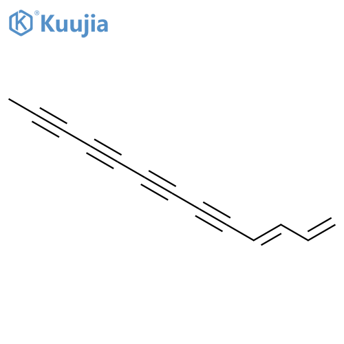 (Z)-1,3-Tridecadiene-5,7,9,11-tetrayne structure