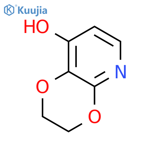 2,3-Dihydro-1,4dioxino2,3-bpyridin-8-ol structure